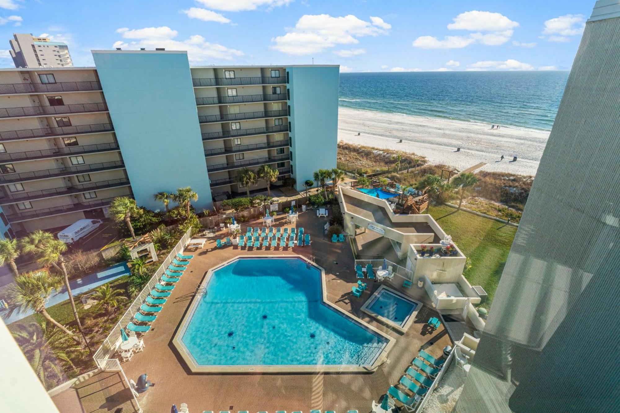 Top Of The Gulf 622 Beach Front Resort Condo Renovated Like New Panama Stadt Exterior foto